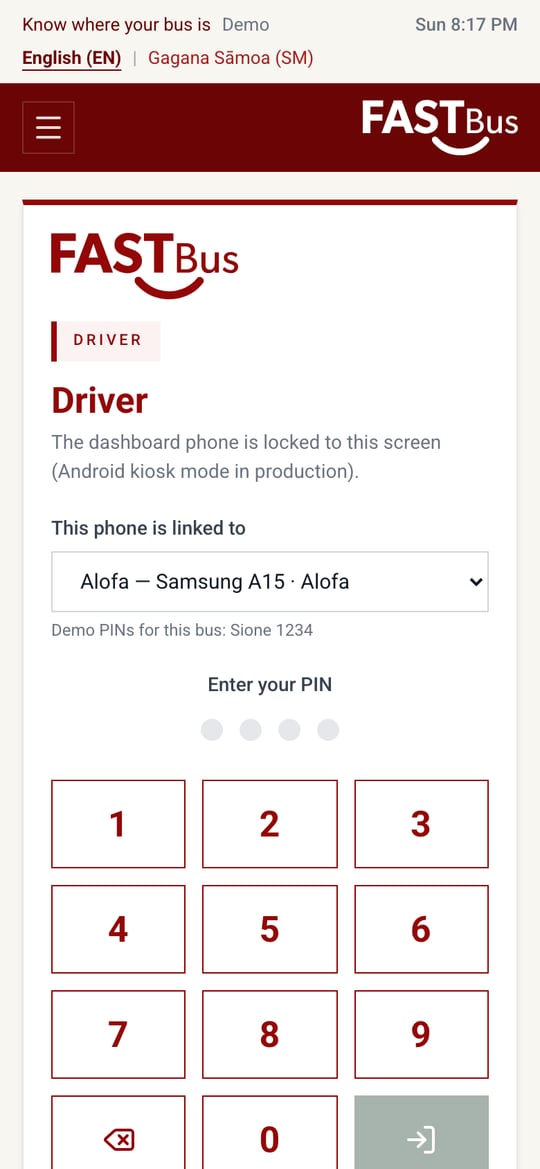 bus-driver-mobile screenshot